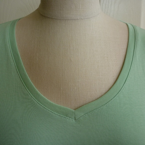 COPY - TALBOT'S 100% Pima Cotton Tee - Picture 5 of 8